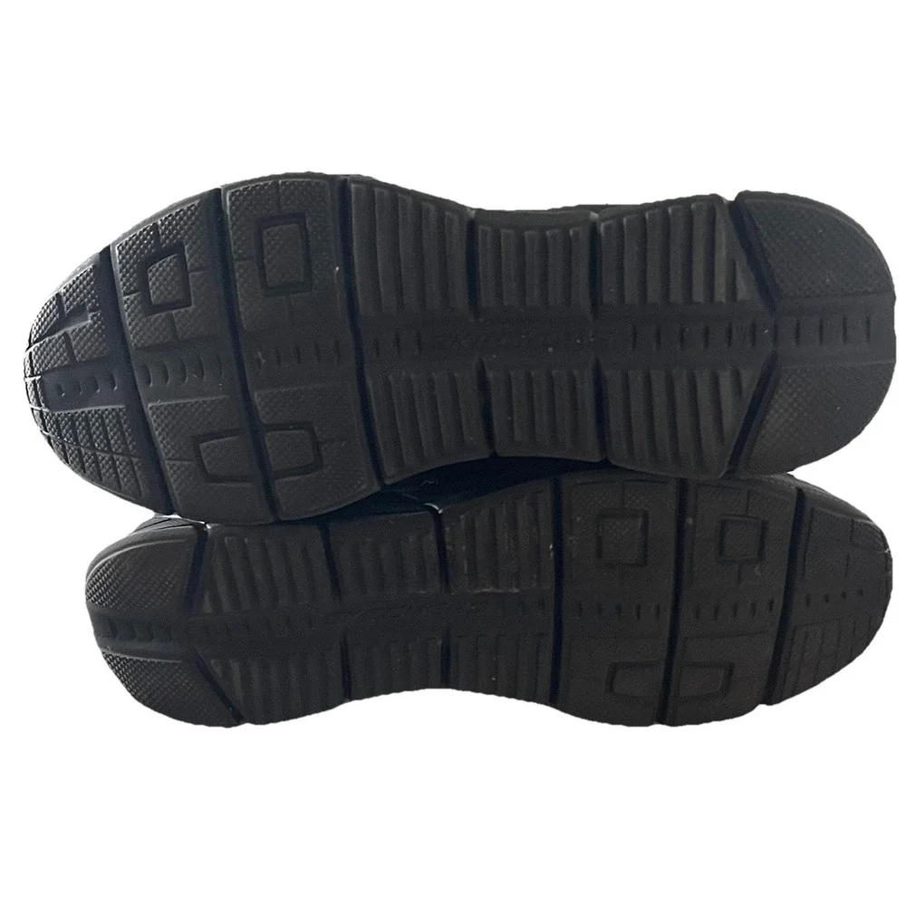 Skechers Equalizer 4.0 Men 10 Extra Wide 4E Black Slip On Shoes 232017WW Comfort